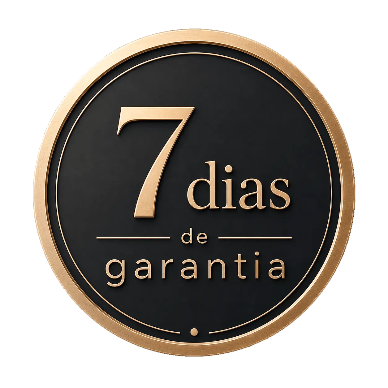Selo de garantia de 7 dias